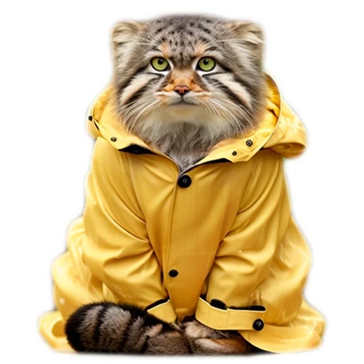 💧 Стикер «Autumn Manul» для Telegram