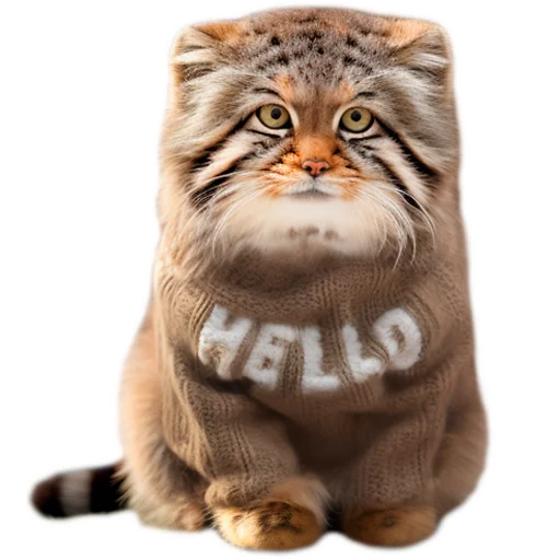 Стикерпак Autumn Manul для Telegram — скачать