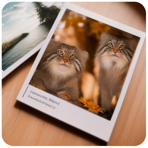 📸 Стикер «Autumn Manul» для Telegram