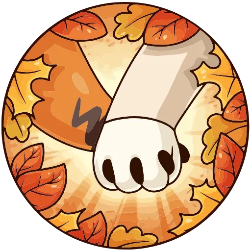 ❤️ Эмодзи «Осеннее настроение» для Telegram
