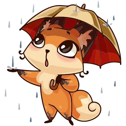 ☔️ Эмодзи «Осеннее настроение» для Telegram