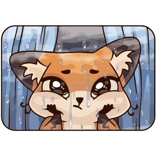 🌧 Эмодзи «Осеннее настроение» для Telegram