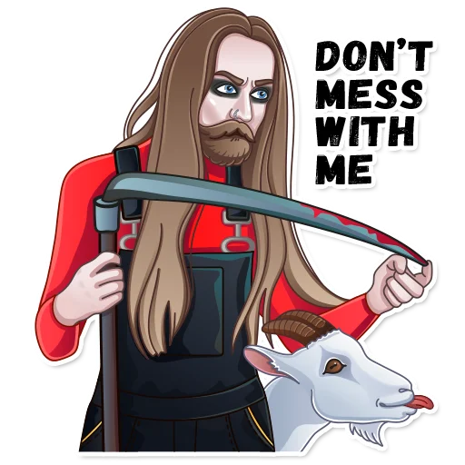 😡 Стикер «Avatar Metal» для Telegram