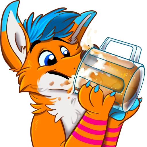 Стикерпак AviFoxExpansion для Telegram — скачать