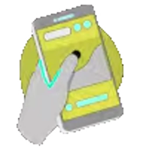 🟢 Эмодзи «Яркие жёлто-зеленые анимированные буквы» для Telegram