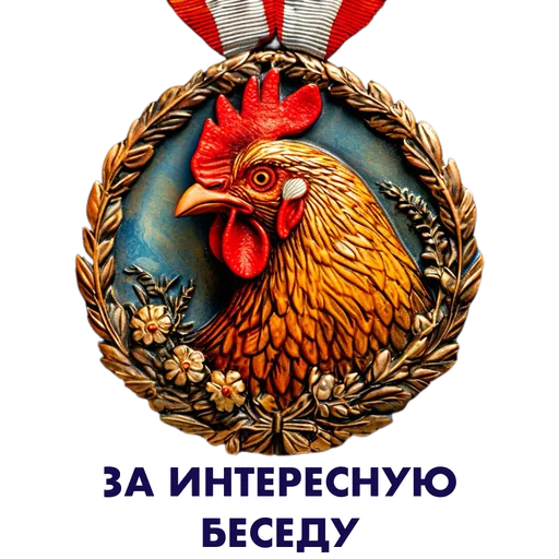Стикерпак Награды за достижения для Telegram — скачать
