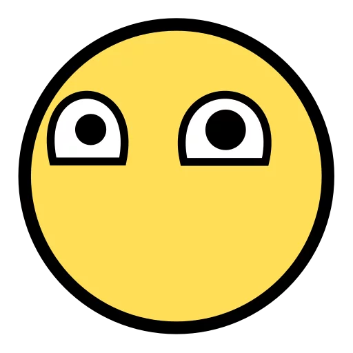 😶 Стикер «Awesome Face» для Telegram