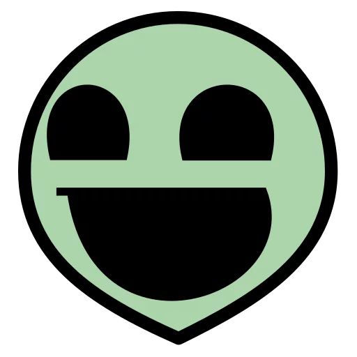👽 Стикер «Awesome Face» для Telegram