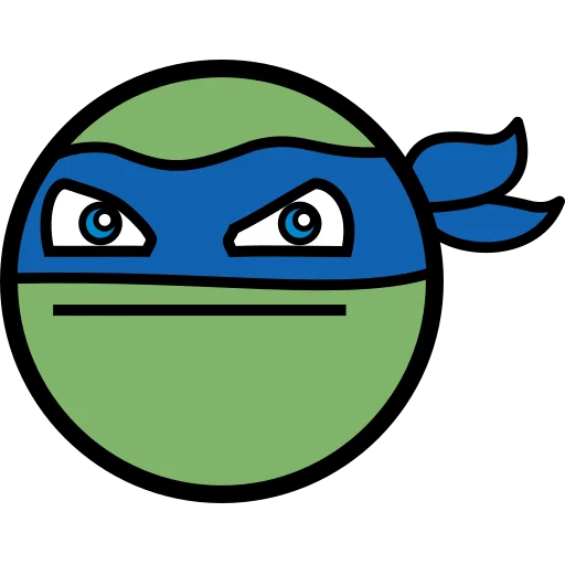 🐢 Стикер «Awesome Face» для Telegram