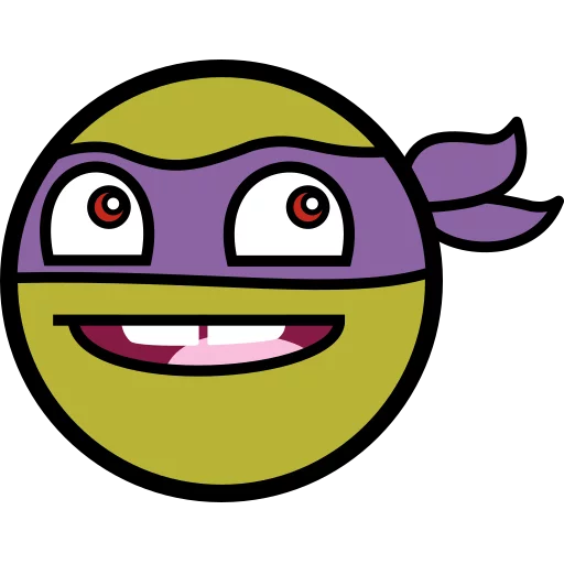 🐢 Стикер «Awesome Face» для Telegram