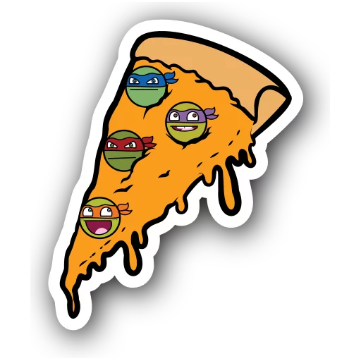 🍕 Стикер «Awesome Face» для Telegram