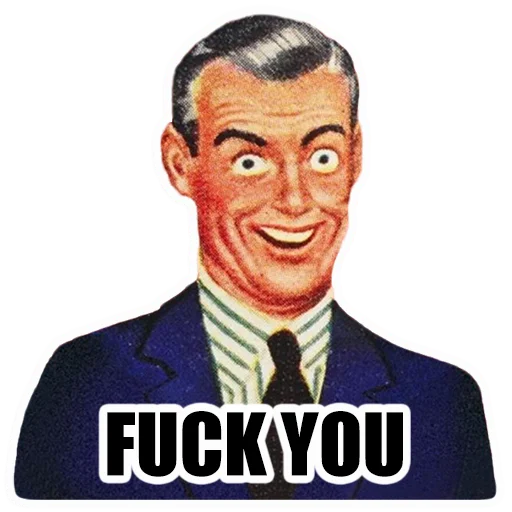 🖕 Стикер «Awesome Man» для Telegram