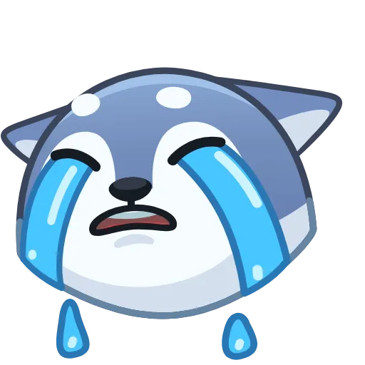 😭 Стикер «Wolf Awoo Emoji» для Telegram