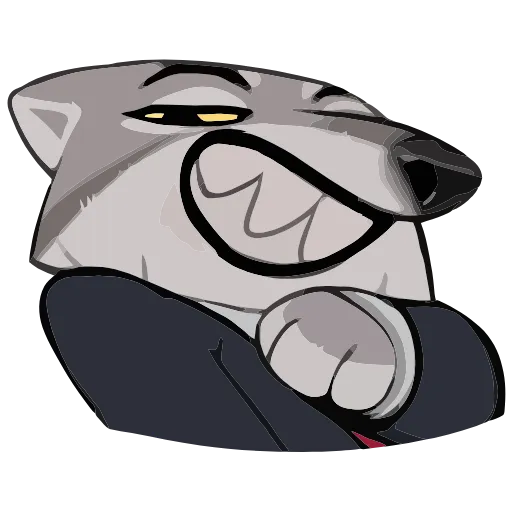 😏 Эмодзи «Ауф» для Telegram