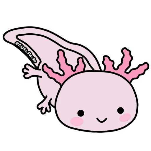 😊 Стикер «Axolote» для Telegram
