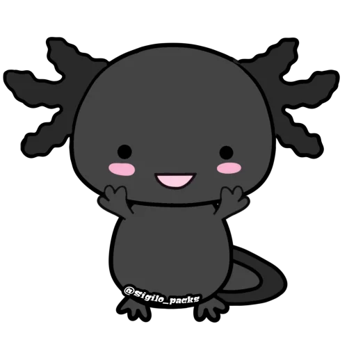 😋 Стикер «Axolote» для Telegram