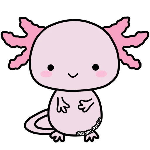 😊 Стикер «Axolote» для Telegram