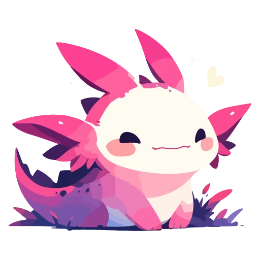 💕 Стикер «Axolotl» для Telegram