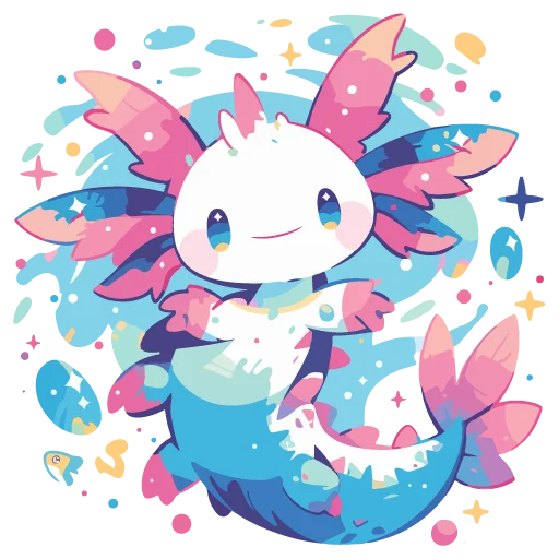 💕 Стикер «Axolotl» для Telegram