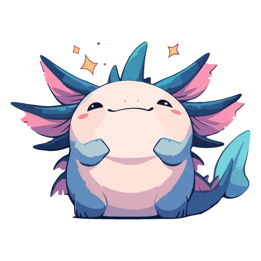 💕 Стикер «Axolotl» для Telegram