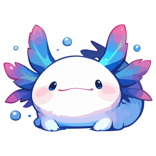 💕 Стикер «Axolotl» для Telegram