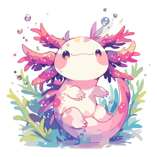💕 Стикер «Axolotl» для Telegram