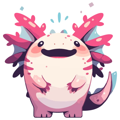 💕 Стикер «Axolotl» для Telegram