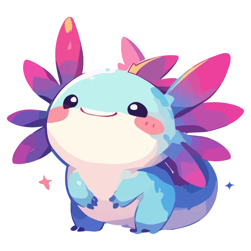 💕 Стикер «Axolotl» для Telegram