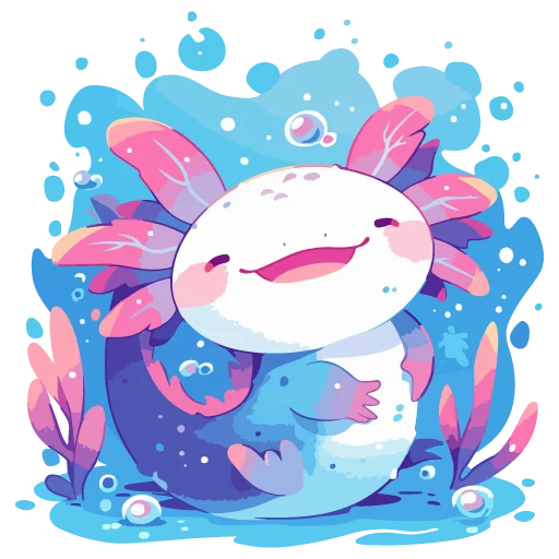 💕 Стикер «Axolotl» для Telegram
