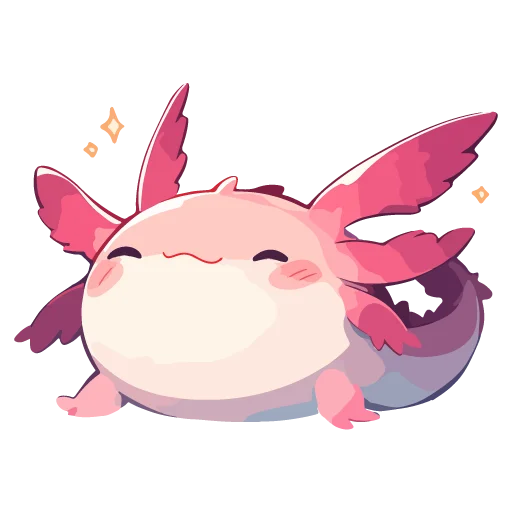 💕 Стикер «Axolotl» для Telegram