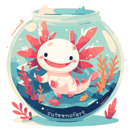 💕 Стикер «Axolotl» для Telegram
