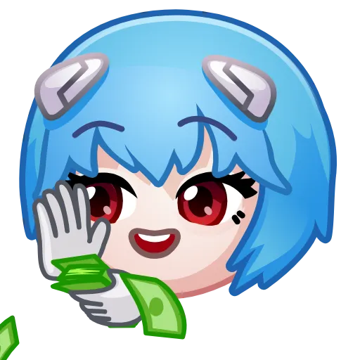 💸 Эмодзи «Ayanami Rei» для Telegram