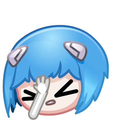 🤦‍♂️ Эмодзи «Ayanami Rei» для Telegram