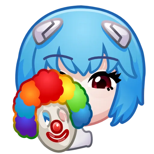 🤡 Эмодзи «Ayanami Rei» для Telegram