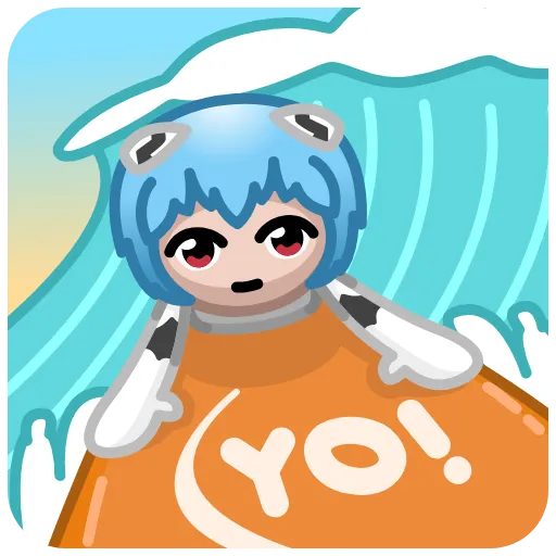 🏄‍♂️ Эмодзи «Milady Rei - Evangelion» для Telegram