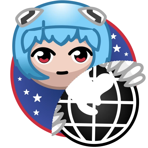 🌏 Стикер «Milady Rei» для Telegram