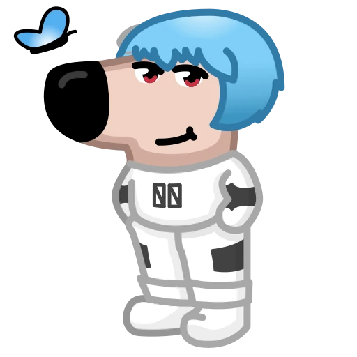 🧏‍♂️ Стикер «Milady Rei» для Telegram