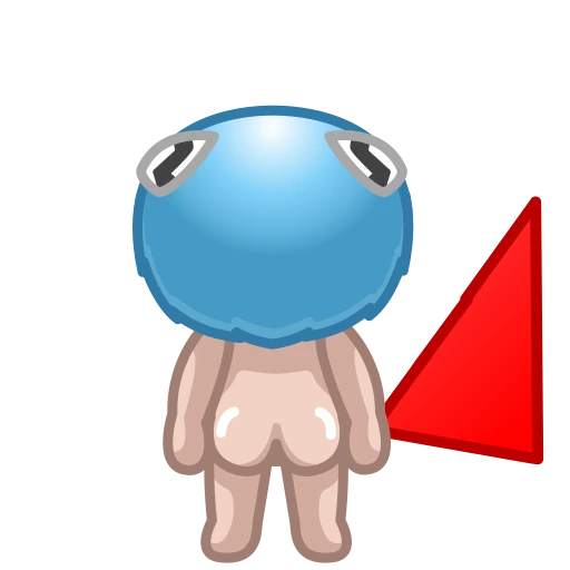 📉 Стикер «Milady Rei» для Telegram