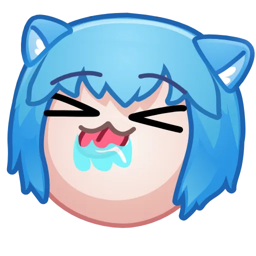 👅 Стикер «Ayanami Rei» для Telegram