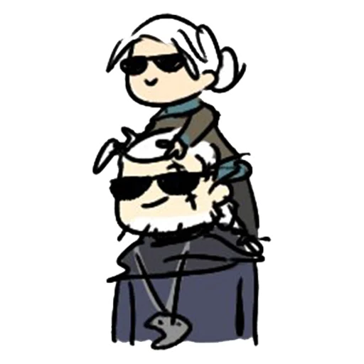 😎 Стикер «Ayej Witcher» для Telegram