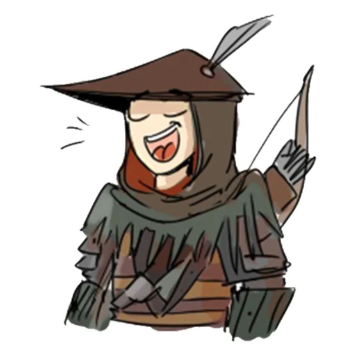 😄 Стикер «Ayej Witcher» для Telegram