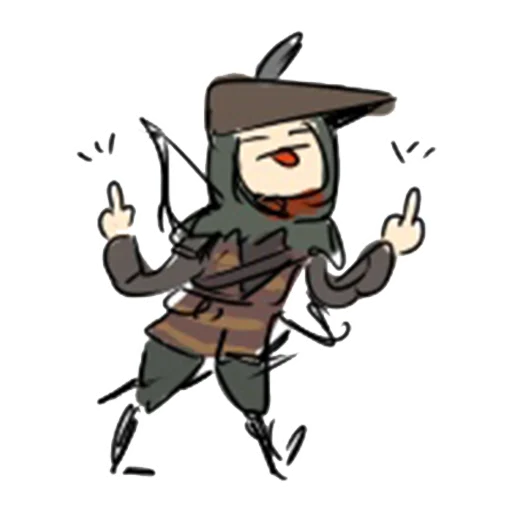 🖕 Стикер «Ayej Witcher» для Telegram