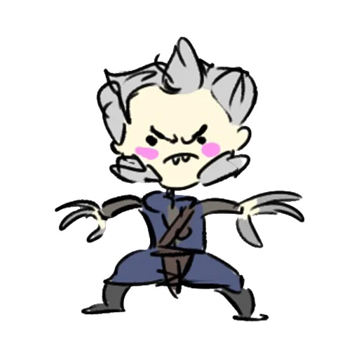 😠 Стикер «Ayej Witcher» для Telegram