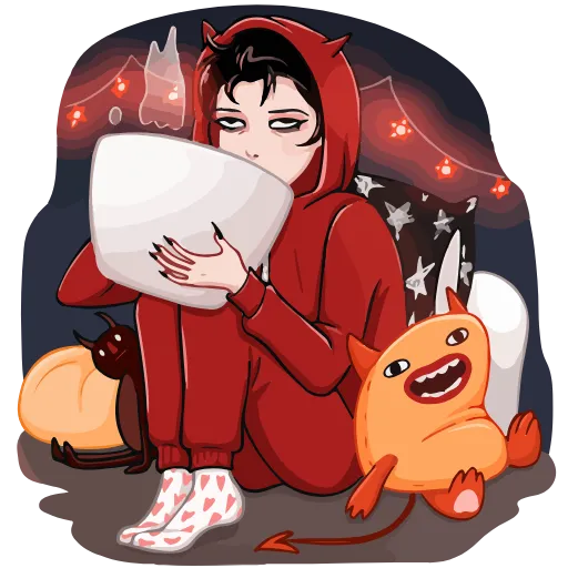 🤩 Эмодзи «Азазель» для Telegram