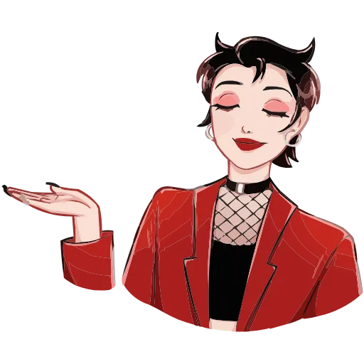 🤩 Эмодзи «Азазель» для Telegram