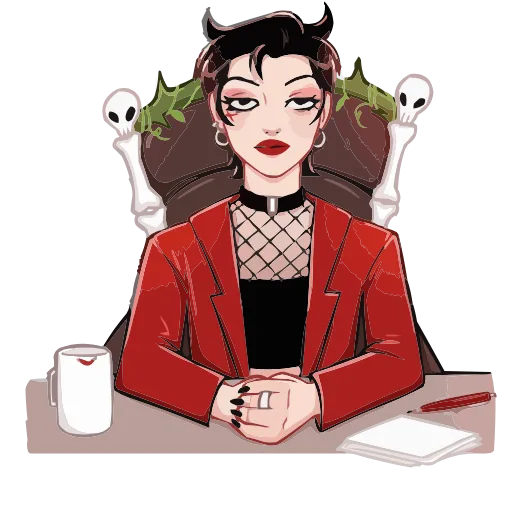 🤩 Эмодзи «Азазель» для Telegram