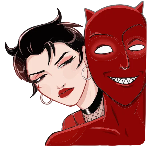 🤩 Эмодзи «Азазель» для Telegram