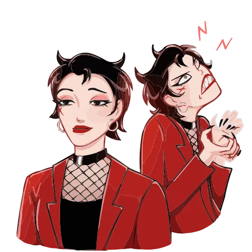🤩 Эмодзи «Азазель» для Telegram