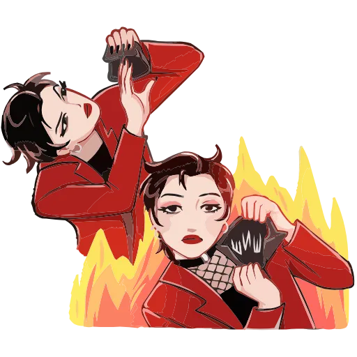 🤩 Эмодзи «Азазель» для Telegram