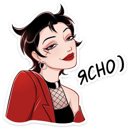 ☺️ Стикер «Азазель» для Telegram